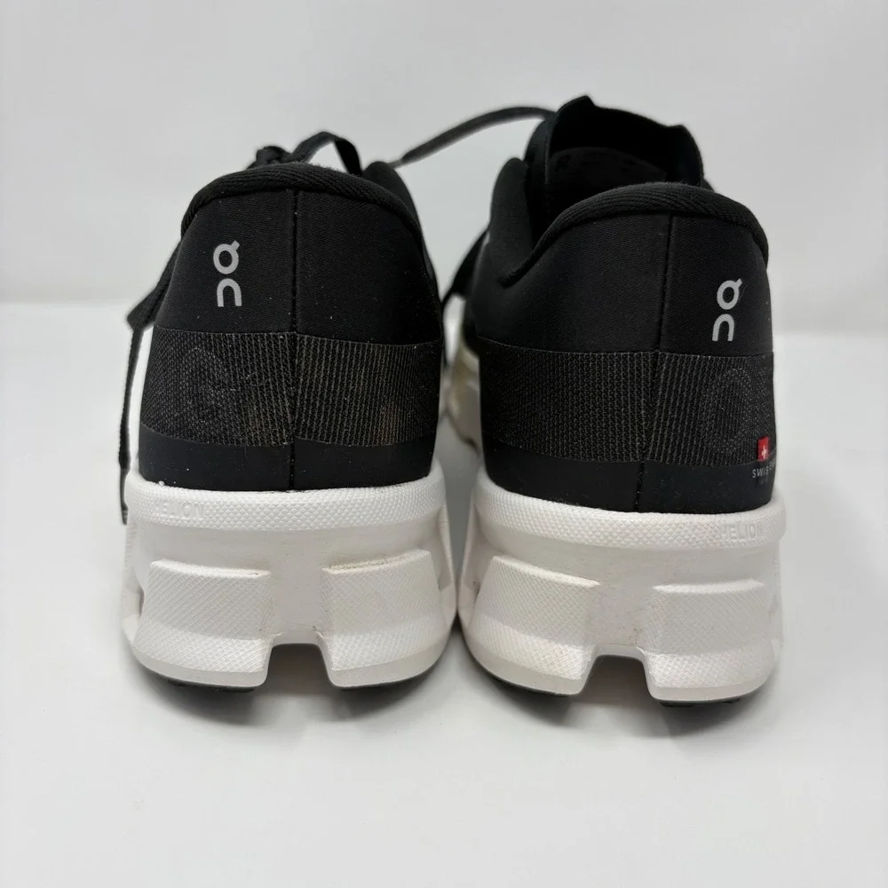 On Cloudmonster Hyper Men's Size 12 Black White Athletic Running Shoes